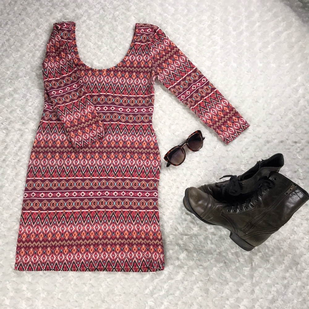 Forever 21 Aztec Print Mini Dress